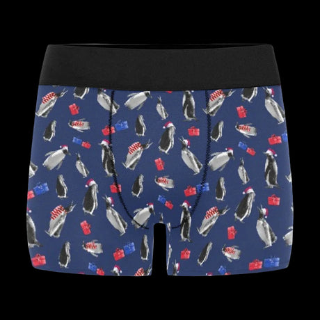 Christmas Penguin Boxer Brief Boxers