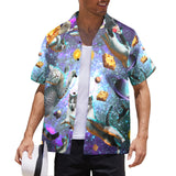 Space Cat Hawaiian Shirt