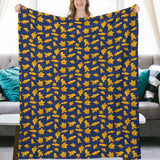 Dino Nuggets Throw Blanket