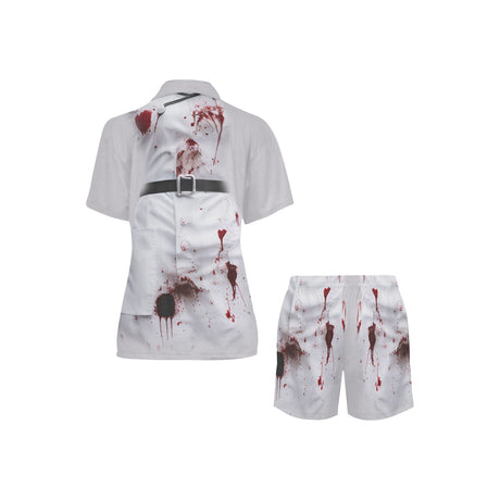 Night Shift Bloody Nurse Costume Pajama Set