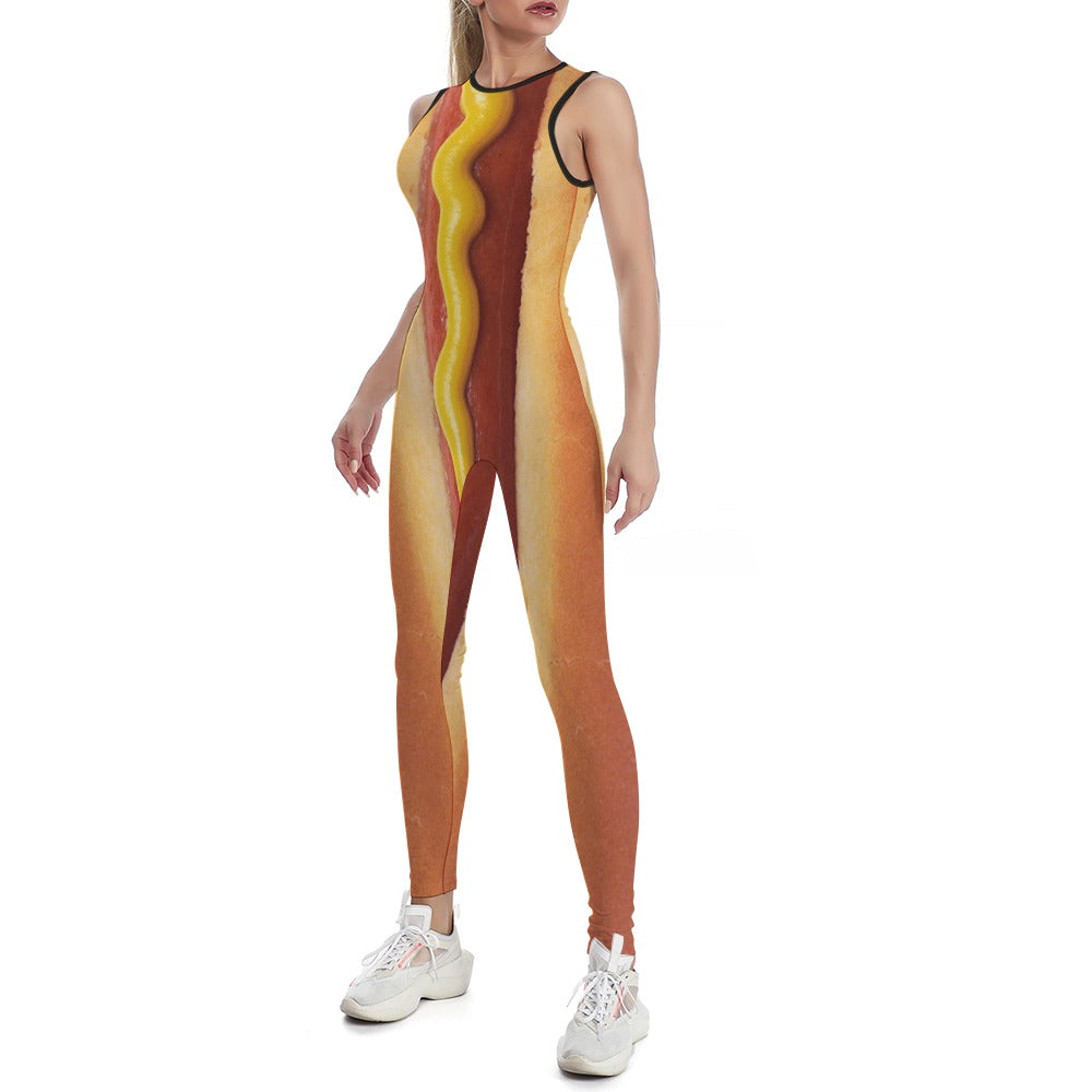 Hot Dog Costume Bodysuit