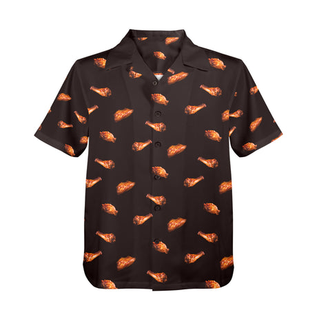 Chicken Wing Hawaiian Shirt | Button Up Down Shirt