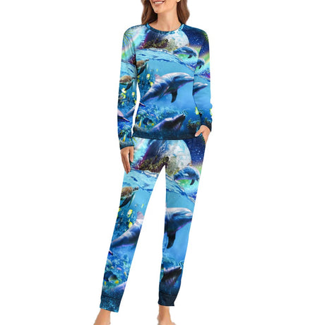 Galaxy Dolphin Pajamas