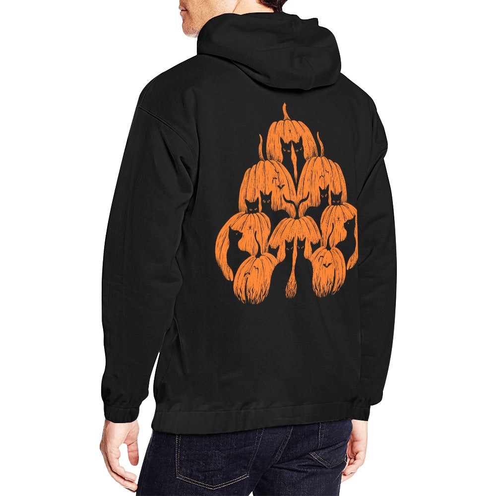 Episodic Drawing Pumpkin Cat Hoodie