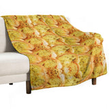 Garlic Bread Throw Blanket