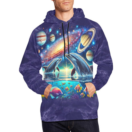 Space Dolphin Hoodie