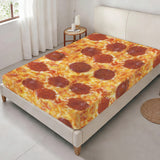Pepperoni Pizza Twin Fitted Sheet – Funny Bedding, 39 x 75 x 15 in