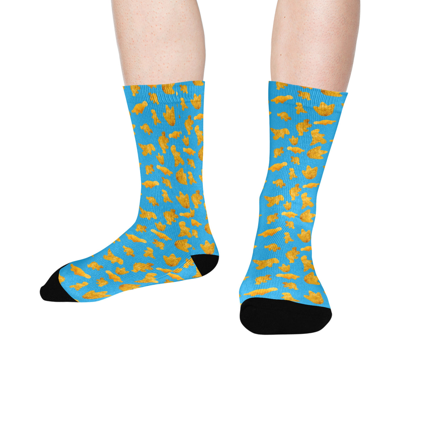 Dino Nuggets Socks