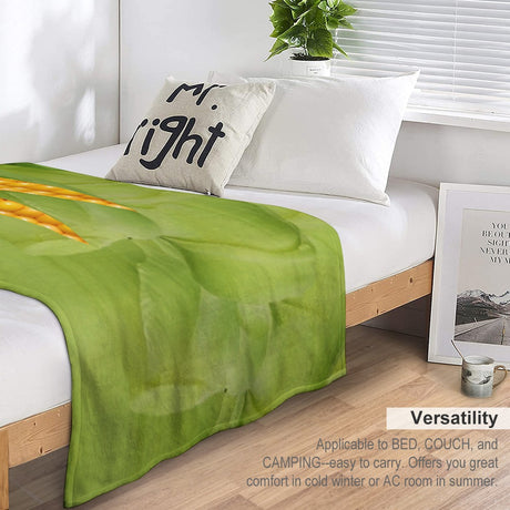 Corn Cob Throw Blanket