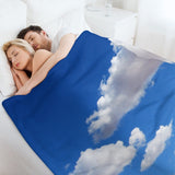 Clouds Throw Blanket