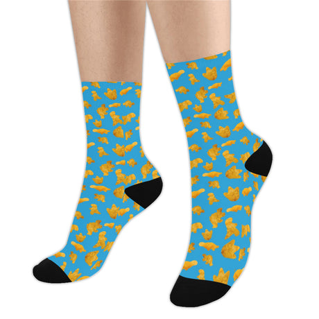 Dino Nuggets Socks