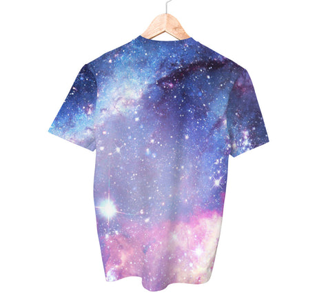 Weltraumlaser-Katze-Lama-Shirt | AOP 3D-T-Shirts