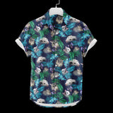Opossum Possum Hawaiian Shirt - Funny Animal Button-Up