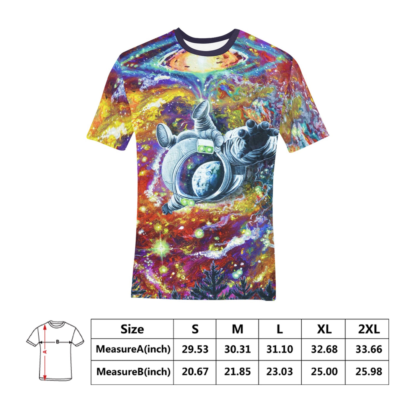 Abduction Space Astronaut, Dakota Daetwiler Art Shirt