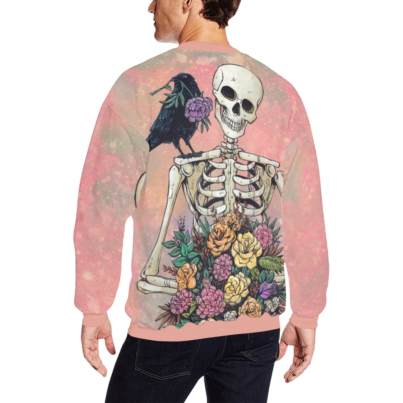 David Lozeau Love Skeleton Sweater