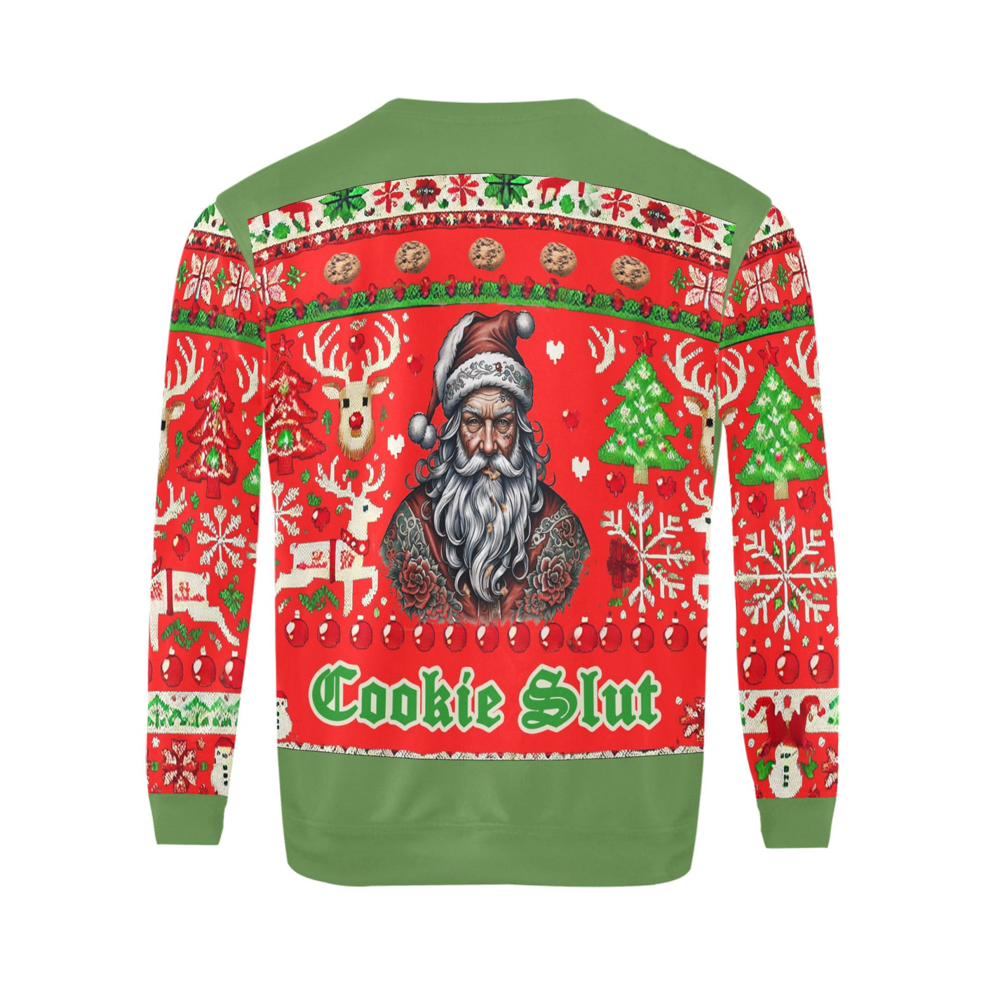 Inappropriate Santa Ugly Christmas Sweater