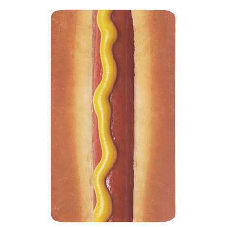 Giant Hot Dog Twin Fitted Sheet – Funny Bedding, 39 x 75 x 15 in