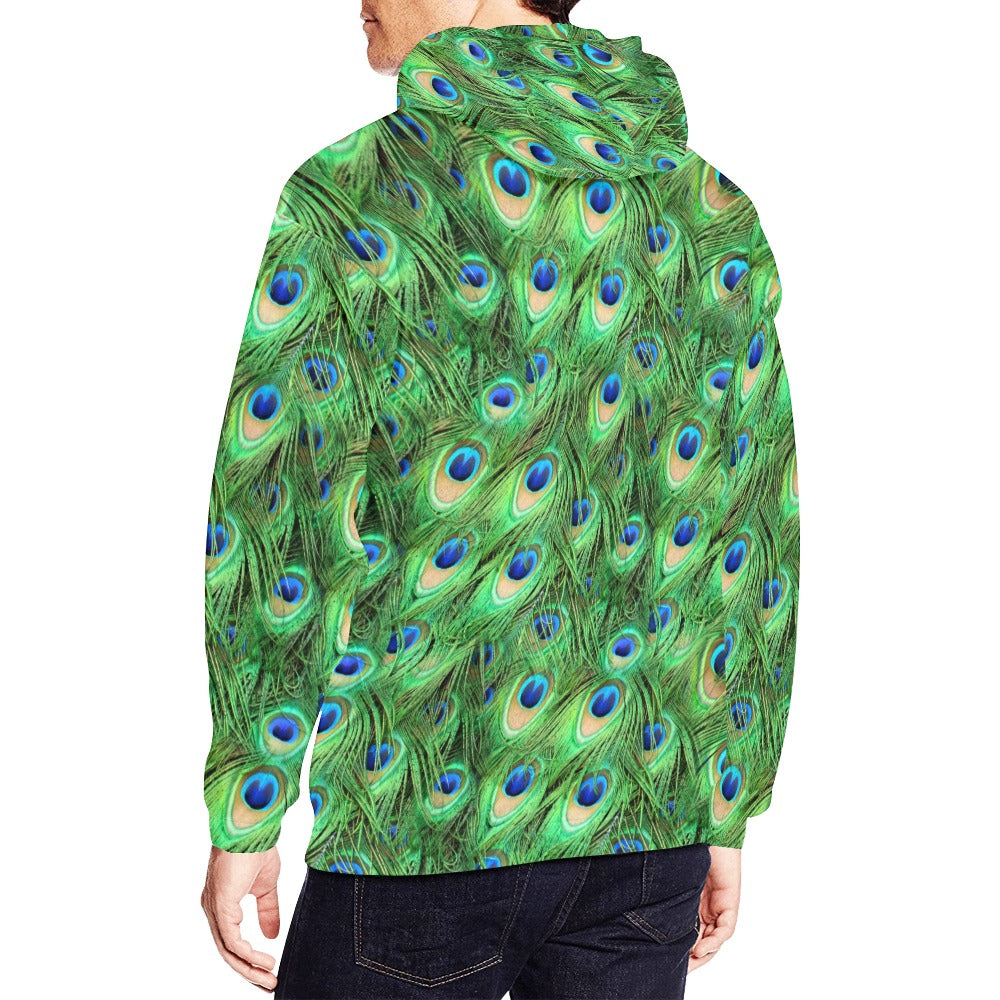 Peacock Feather Hoodie