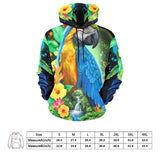 Sheena Pike Macaw Spirit Hoodie