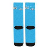 7 Swans Swimming Christmas Socks