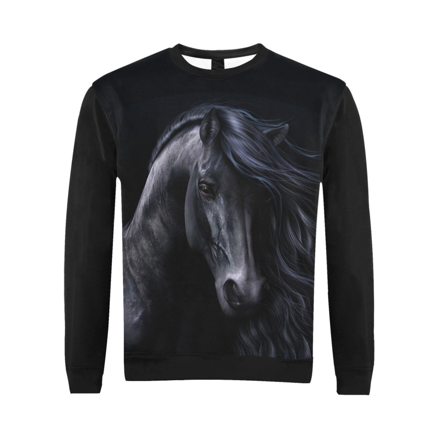 Laurie Prindle Black Horse Sweater