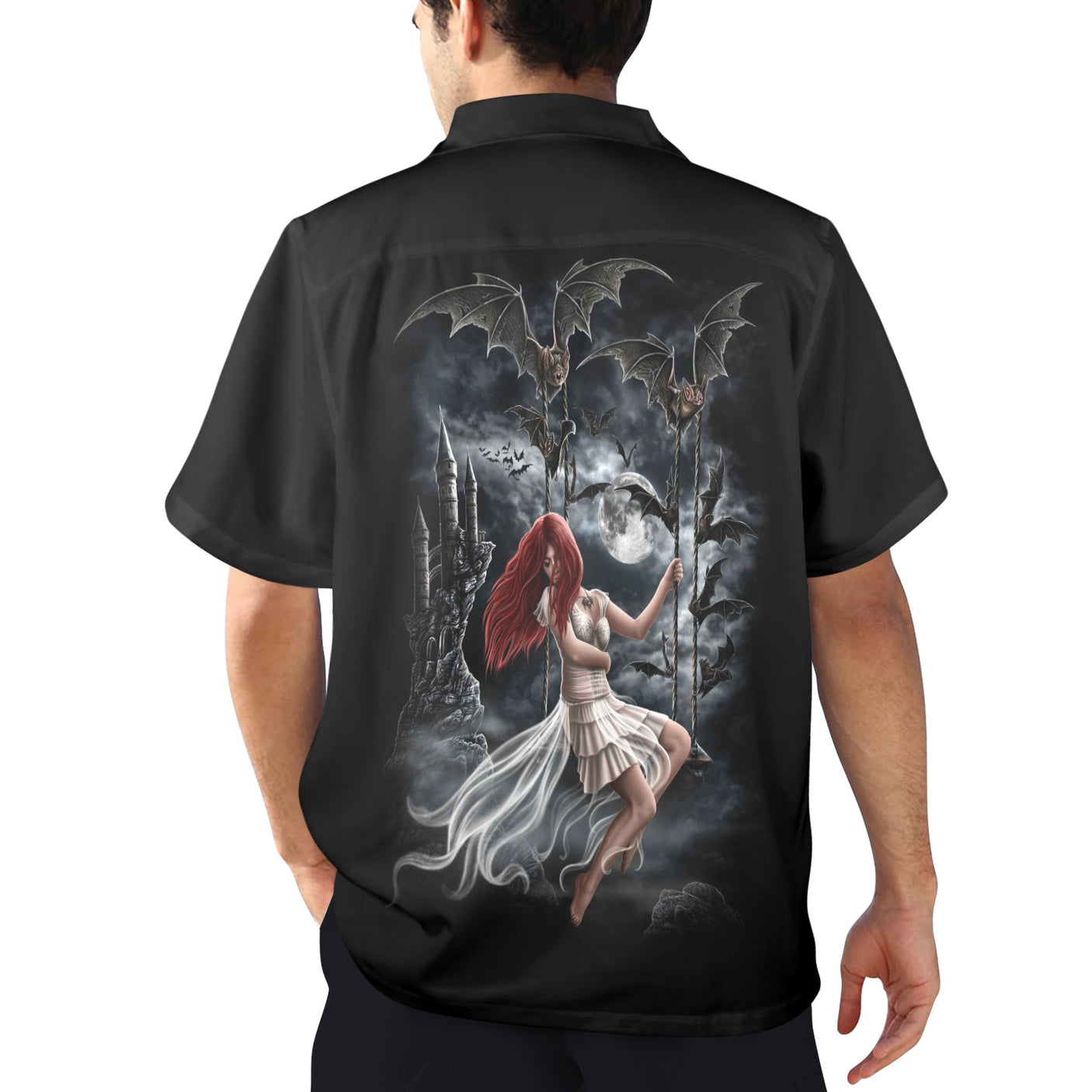 Draculas Bride, Sarah Richter Art Hawaiian Shirt