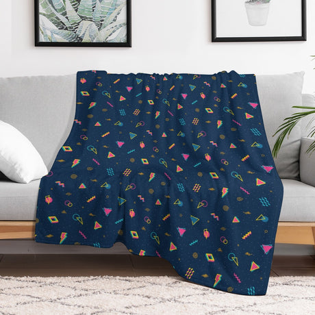 Arcade Floor Carpet Throw Blanket