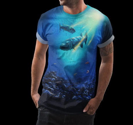 Blue Barracuda Shirt - Random Galaxy Official