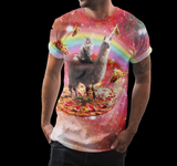 Pizza Cat Llama Shirt - Random Galaxy Official