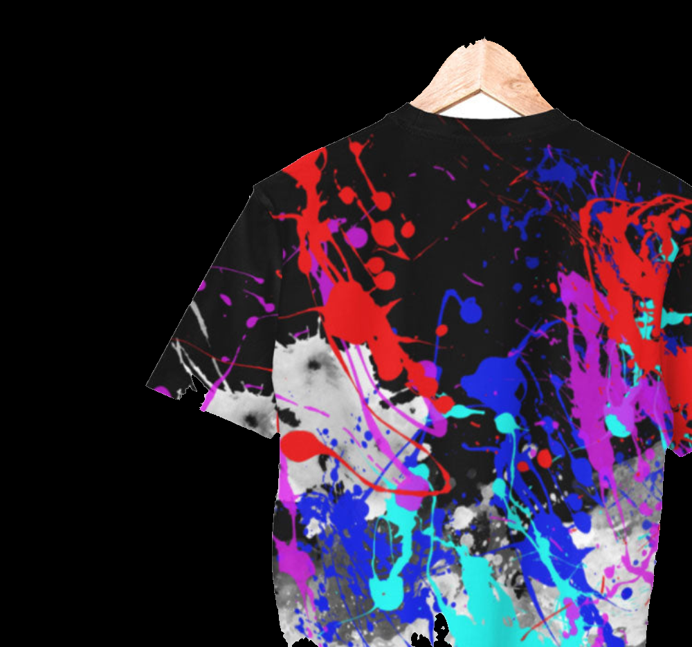 Paint Drip T-Shirt - Colorful Painter Graphic Tee