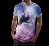 Space Laser Cat Llama Shirt - Random Galaxy Official