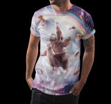 Cat Sloth Llama Shirt | AOP 3D Tee Shirts - Random Galaxy Official