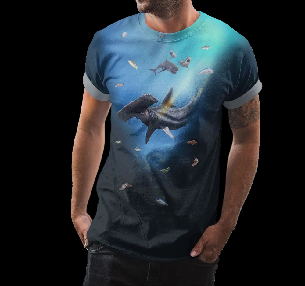 Hammerhead Shark Shirt - Random Galaxy Official
