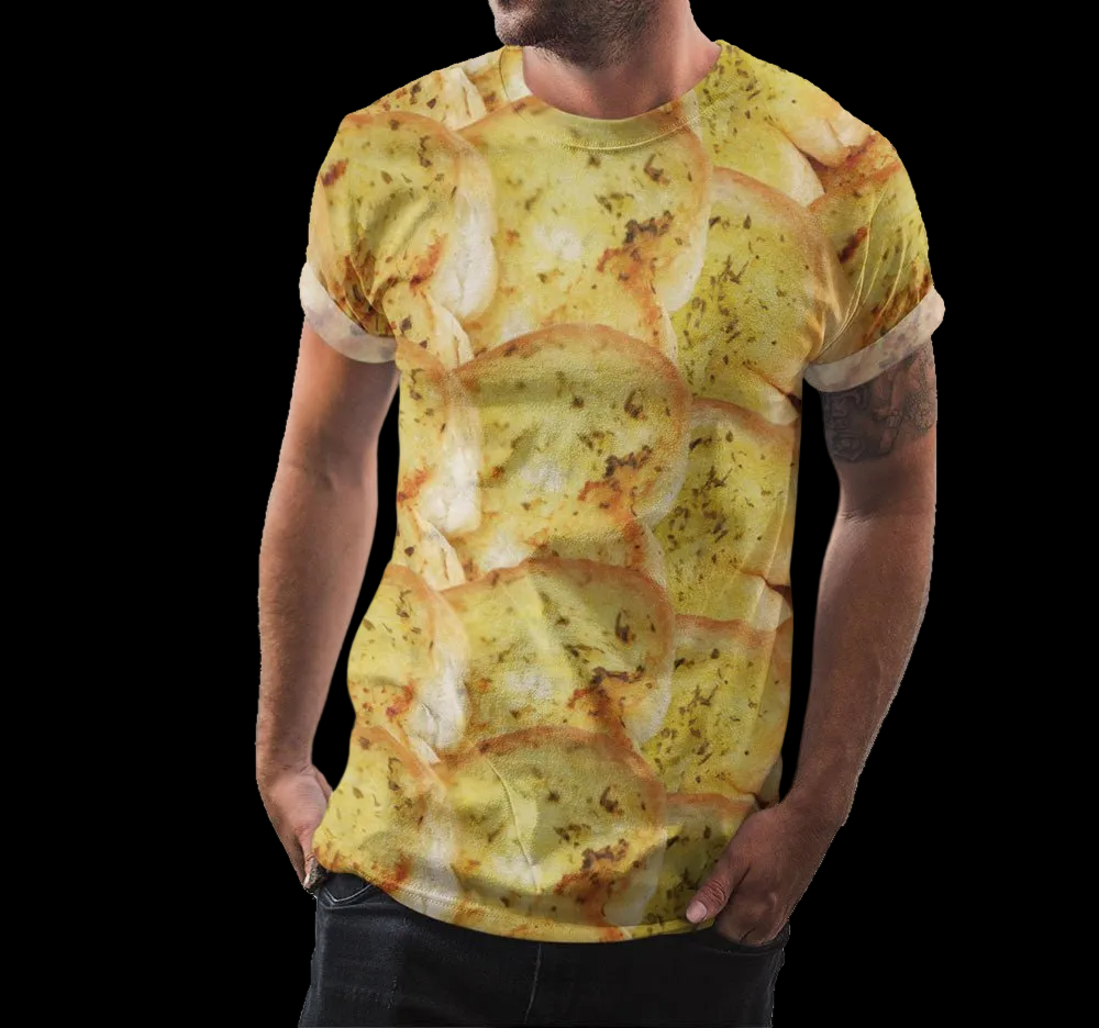 Garlic Bread Shirt | AOP 3D Tee Shirts - Random Galaxy Official