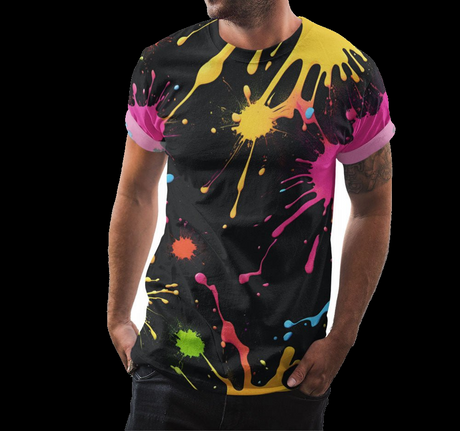 Paint Drip Splatter Shirt - Random Galaxy Official