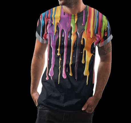 Paint Drip Splatter Shirt - Random Galaxy Official