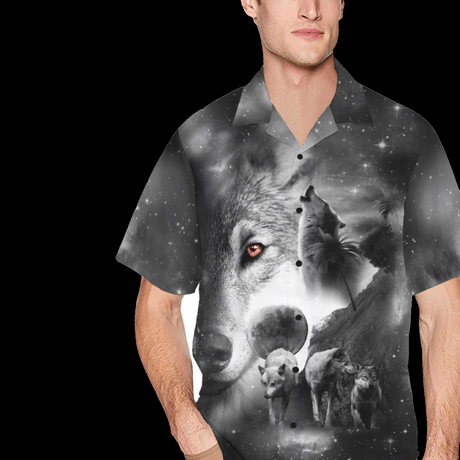 Men's All Over Print Hawaiian Shirt With Chest Pocket(ModelT58) - Inkedjoy
