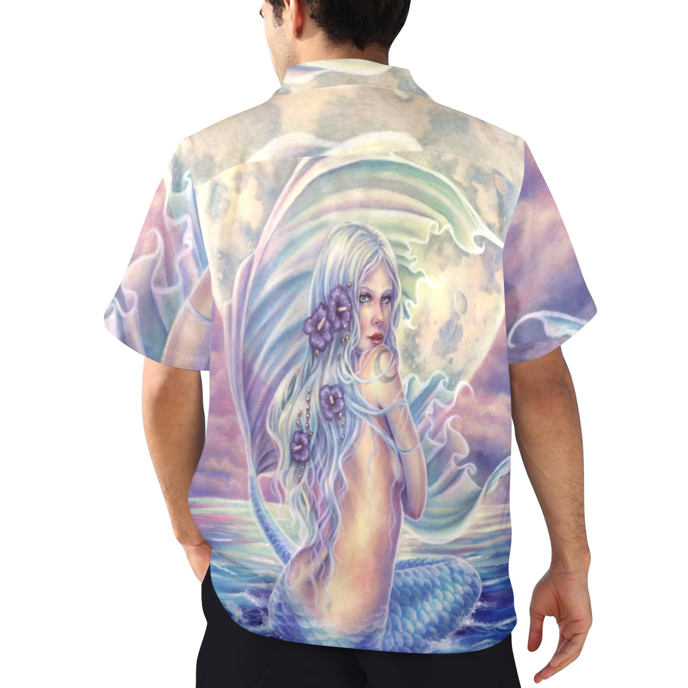 Selina Fenech Mermaid Moon Hawaiian Shirt