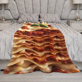 Lasagna Throw Blanket