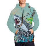 David Lozeau Great White Wave Hoodie