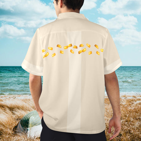 Corn Cob Hawaiian Shirt | Button Up Down Shirt