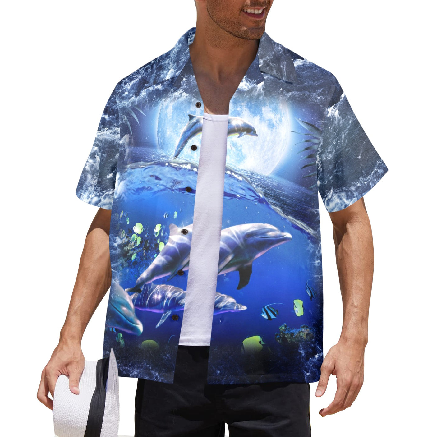 Dolphin Hawaiian Shirt