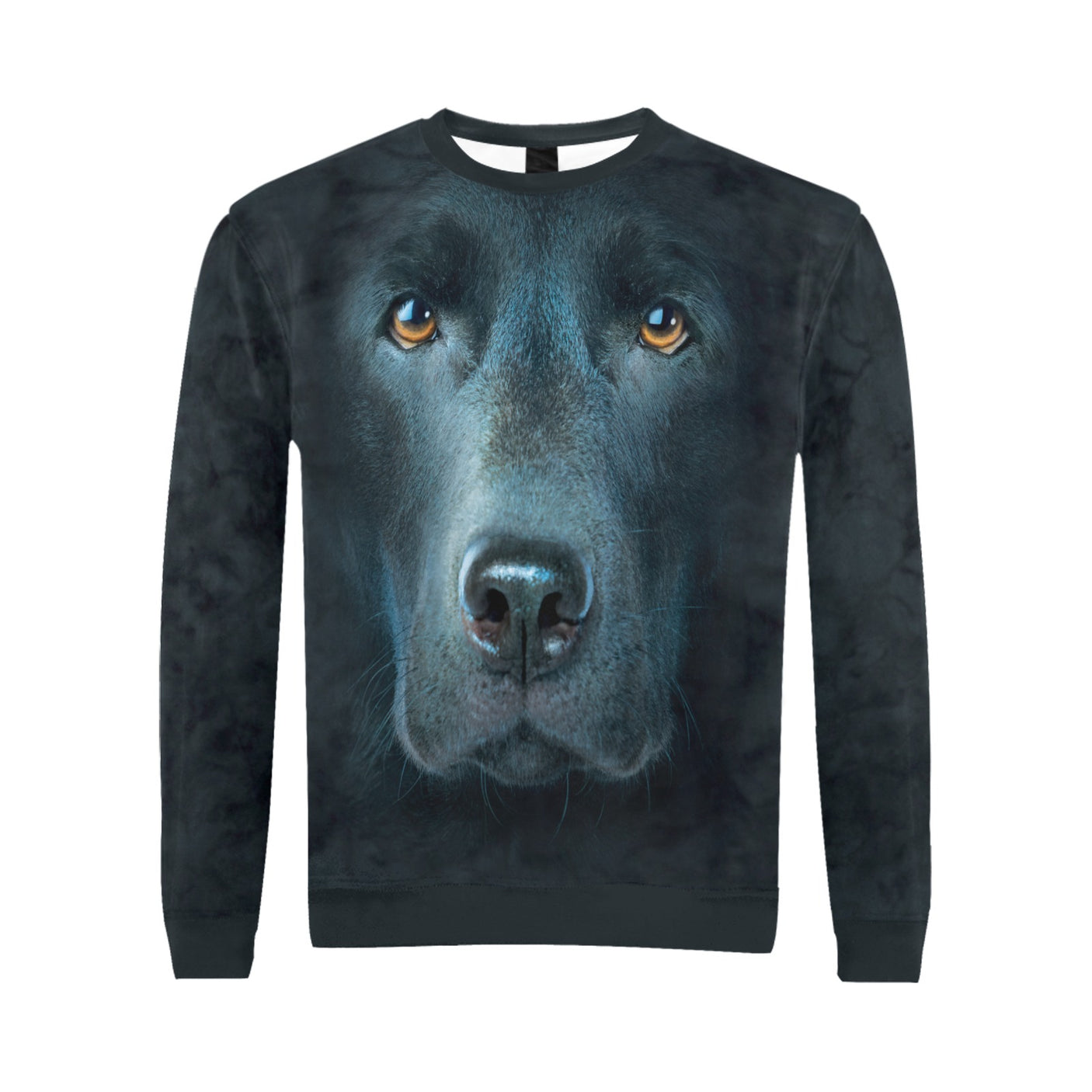 Black Labrador Face Sweater