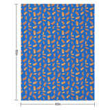 Hot Dog Throw Blanket