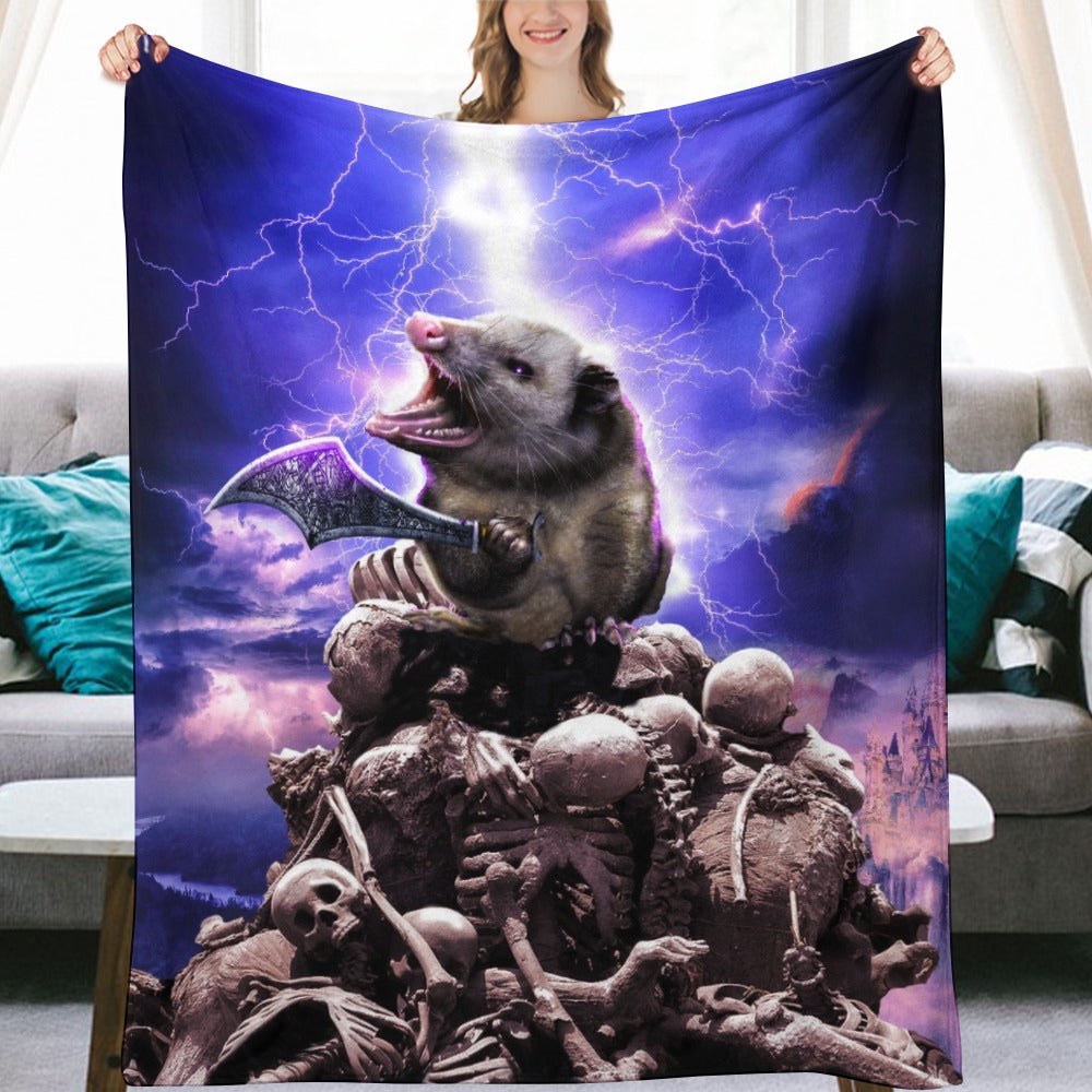 Possum Throw Blanket