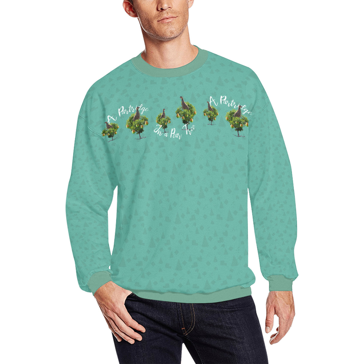 Partridge in Pear Tree 12 Days of Christmas Sweater
