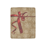 Gift Wrap Christmas Throw Blanket