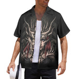 Dragon Mask, Sarah Richter Art Hawaiian Shirt