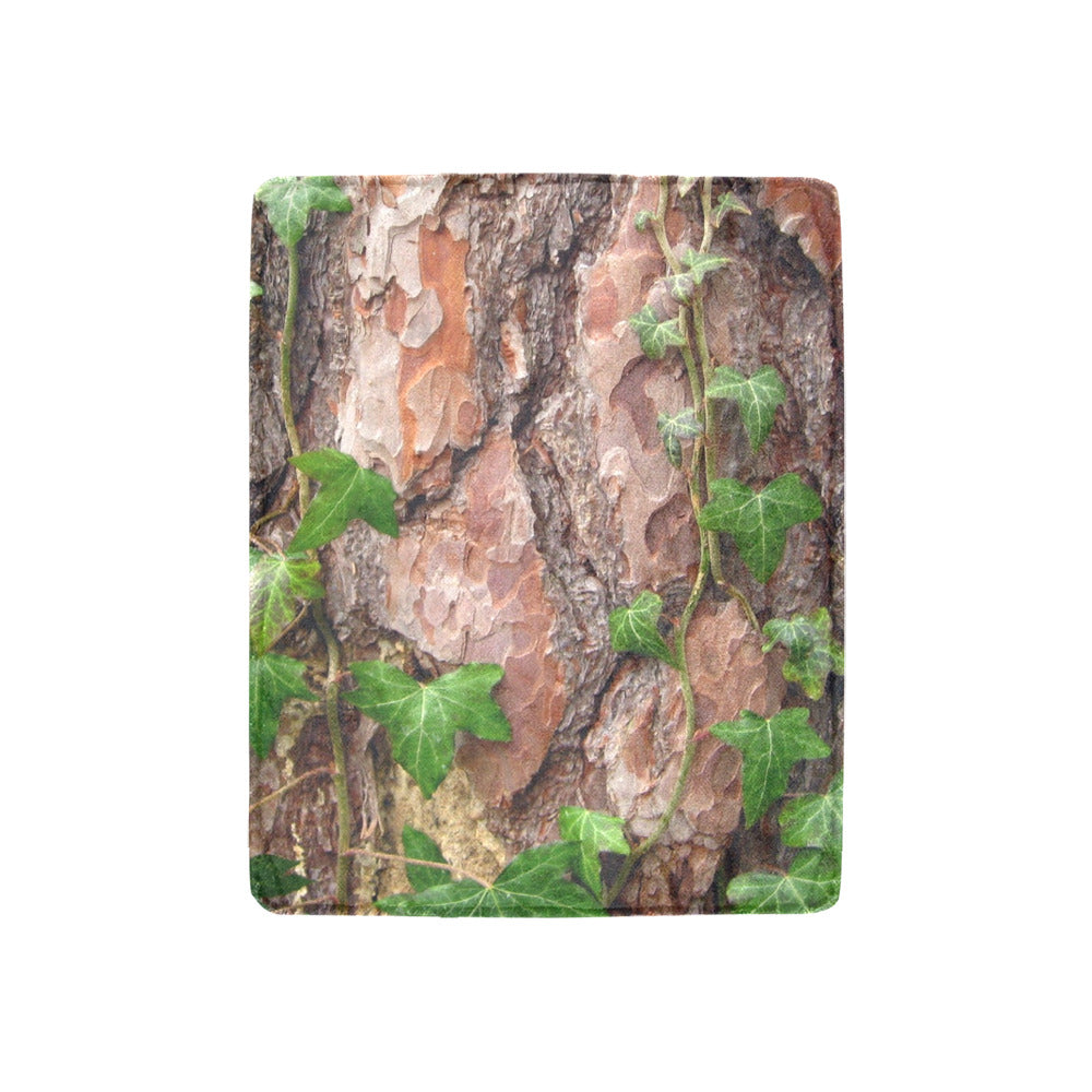 Tree Bark Throw Blanket
