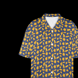 Dinosaur Chicken Nuggets Women's Hawaiian Shirt